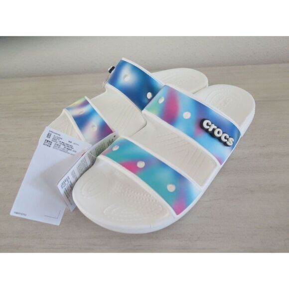 CROCS 207771-94S Men's Sz 4 Women's Sz 6 Multicolor Solarized Clog Sandals - Picture 3 of 5